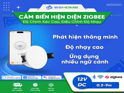 Cảm Biến Hiện Diện Cơ Thể Người Hỗ Trợ HomeAssistant Human Presence Zigbe Tuya SH35