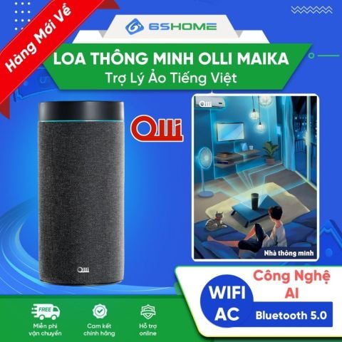 Loa Thông Minh Kết Nối Wifi Bluetooth OLLi Maika Trợ Lý Ảo Tiếng Việt