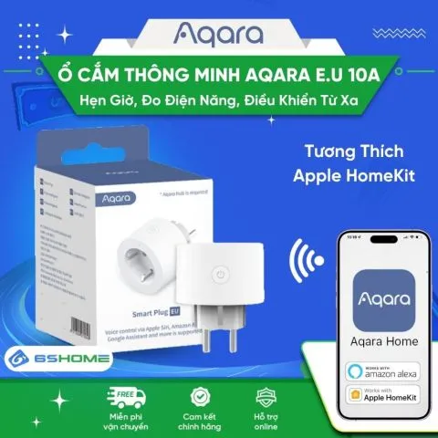 Ổ Cắm Thông Minh Zigbee 3.0 Aqara Smart Plug SP-EUC01