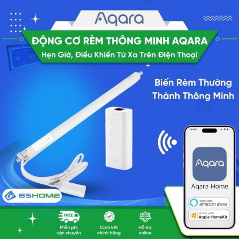 Động Cơ Rèm Cuốn Zigbee Tương Thích Homekit Aqara Smart Roller Shade Controller SRSC-M01