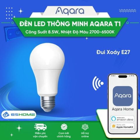 Bóng Đèn Led Thông MInh Điều Chỉnh Màu 2700K 6500K Zigbee Tương Thích Homekit Aqara T1 8.5W