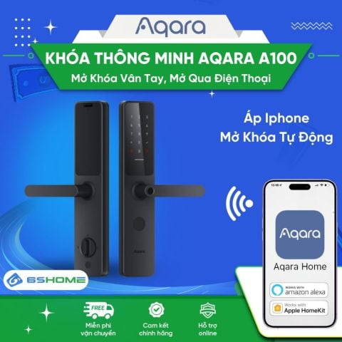 Khóa Cửa Thông Minh Mở Khóa Vân Tay Chống Trộm Wifi Aqara A100 Bản Quốc Tế