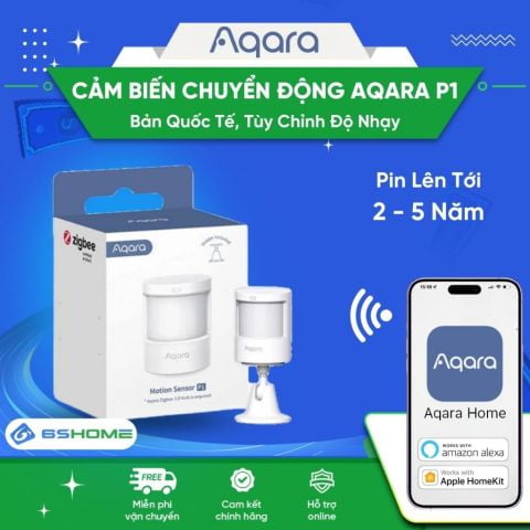 Cảm Biến Chuyển Động Góc Quét 170 Độ Zigbee 3.0 Aqara P1 Motion Sensor MS-S02 Bản Quốc Tế