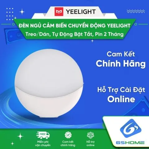 Đèn Ngủ Cảm Biến Chuyển Động Led Cao Cấp Yeelight Rechargable Motion Sensor Night Light YLYYD-0016