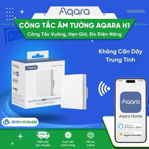 Công Tắc Thông Minh Công Suất Cao Zigbee 3.0 Aqara H1