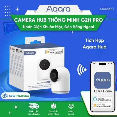 Camera Hub Nhận Dạng Khuôn Mặt Wifi/Zigbee 3.0 Aqara G2H Pro 1080P Bản Quốc Tế