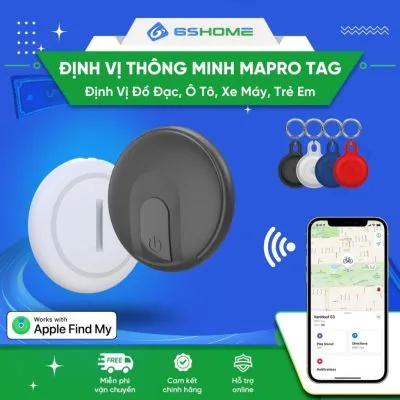 Định Vị Mapro Tag Phát Âm Thanh 70db Ứng Dụng FindMy